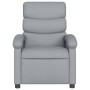 Sillón reclinable eléctrico tela gris claro de , Sillones - Ref: Foro24-3203954, Precio: 229,28 €, Descuento: %