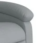 Sillón reclinable eléctrico tela gris claro de , Sillones - Ref: Foro24-3203954, Precio: 237,28 €, Descuento: %