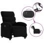 Sillón reclinable eléctrico de tela negro de , Sillones - Ref: Foro24-3203956, Precio: 229,78 €, Descuento: %