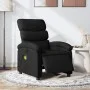 Sillón reclinable de masaje eléctrico tela negro de , Sillones - Ref: Foro24-3203968, Precio: 253,79 €, Descuento: %