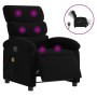 Sillón reclinable de masaje eléctrico tela negro de , Sillones - Ref: Foro24-3203968, Precio: 250,30 €, Descuento: %