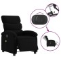 Sillón reclinable de masaje eléctrico tela negro de , Sillones - Ref: Foro24-3203968, Precio: 250,30 €, Descuento: %