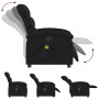 Sillón reclinable de masaje eléctrico tela negro de , Sillones - Ref: Foro24-3203968, Precio: 250,30 €, Descuento: %