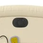 Cream fabric electric massage recliner by , Armchairs - Ref: Foro24-3203975, Price: 295,68 €, Discount: %