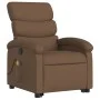 Silla de masaje reclinable de pie de tela marrón de , Sillones - Ref: Foro24-3203994, Precio: 289,27 €, Descuento: %