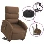 Silla de masaje reclinable de pie de tela marrón de , Sillones - Ref: Foro24-3203994, Precio: 289,27 €, Descuento: %