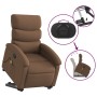Silla de masaje reclinable de pie de tela marrón de , Sillones - Ref: Foro24-3203994, Precio: 270,66 €, Descuento: %