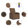Silla de masaje reclinable de pie de tela marrón de , Sillones - Ref: Foro24-3203994, Precio: 270,66 €, Descuento: %