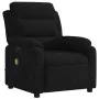 Sillón reclinable de masaje eléctrico terciopelo negro de , Sillones - Ref: Foro24-3205087, Precio: 268,90 €, Descuento: %