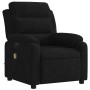 Sillón reclinable de masaje eléctrico terciopelo negro de , Sillones - Ref: Foro24-3205087, Precio: 268,97 €, Descuento: %