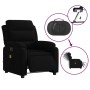 Sillón reclinable de masaje eléctrico terciopelo negro de , Sillones - Ref: Foro24-3205087, Precio: 268,97 €, Descuento: %