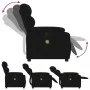 Sillón reclinable de masaje eléctrico terciopelo negro de , Sillones - Ref: Foro24-3205087, Precio: 268,90 €, Descuento: %