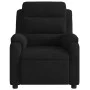 Sillón reclinable de masaje eléctrico terciopelo negro de , Sillones - Ref: Foro24-3205087, Precio: 268,90 €, Descuento: %
