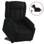 Sillón reclinable elevable eléctrico de cuero sintético negro de , Sillones - Ref: Foro24-3205278, Precio: 353,21 €, Descuent...