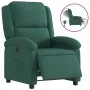 Sillón reclinable eléctrico de terciopelo verde oscuro de , Sillones - Ref: Foro24-3204280, Precio: 240,58 €, Descuento: %
