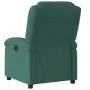Sillón reclinable eléctrico de terciopelo verde oscuro de , Sillones - Ref: Foro24-3204280, Precio: 240,58 €, Descuento: %
