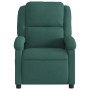 Sillón reclinable eléctrico de terciopelo verde oscuro de , Sillones - Ref: Foro24-3204280, Precio: 243,21 €, Descuento: %