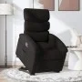 Sillón reclinable elevable tela negro de , Sillones - Ref: Foro24-3203980, Precio: 270,58 €, Descuento: %