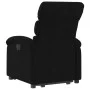 Sillón reclinable elevable tela negro de , Sillones - Ref: Foro24-3203980, Precio: 270,58 €, Descuento: %