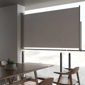 Toldo lateral retráctil para patio 140x300 cm gris de vidaXL, Sombrillas - Ref: Foro24-45192, Precio: 79,52 €, Descuento: %