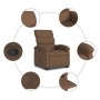 Sillón reclinable elevable de tela marrón de , Sillones - Ref: Foro24-3203982, Precio: 256,22 €, Descuento: %