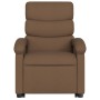 Sillón reclinable elevable de tela marrón de , Sillones - Ref: Foro24-3203982, Precio: 256,22 €, Descuento: %