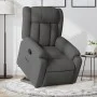 Sillón reclinable elevable de tela gris oscuro de , Sillones - Ref: Foro24-3205317, Precio: 300,94 €, Descuento: %