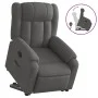 Sillón reclinable elevable de tela gris oscuro de , Sillones - Ref: Foro24-3205317, Precio: 300,94 €, Descuento: %