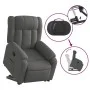 Sillón reclinable elevable de tela gris oscuro de , Sillones - Ref: Foro24-3205317, Precio: 300,94 €, Descuento: %