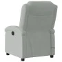 Sillón reclinable de masaje eléctrico terciopelo gris claro de , Sillones - Ref: Foro24-3204289, Precio: 267,74 €, Descuento: %