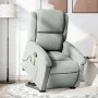 Sillón reclinable de masaje elevable terciopelo gris claro de , Sillones - Ref: Foro24-3204311, Precio: 301,65 €, Descuento: %