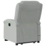 Sillón reclinable de masaje elevable terciopelo gris claro de , Sillones - Ref: Foro24-3204311, Precio: 301,65 €, Descuento: %