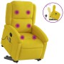 Sillón reclinable de masaje elevable terciopelo amarillo de , Sillones - Ref: Foro24-3204318, Precio: 291,90 €, Descuento: %