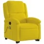 Sillón reclinable de masaje elevable terciopelo amarillo de , Sillones - Ref: Foro24-3204318, Precio: 313,86 €, Descuento: %