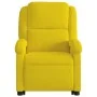 Sillón reclinable de masaje elevable terciopelo amarillo de , Sillones - Ref: Foro24-3204318, Precio: 313,86 €, Descuento: %