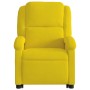 Sillón reclinable de masaje elevable terciopelo amarillo de , Sillones - Ref: Foro24-3204318, Precio: 291,90 €, Descuento: %
