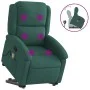 Sillón reclinable de masaje elevable terciopelo verde oscuro de , Sillones - Ref: Foro24-3204313, Precio: 285,34 €, Descuento: %