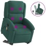 Sillón reclinable de masaje elevable terciopelo verde oscuro de , Sillones - Ref: Foro24-3204313, Precio: 267,35 €, Descuento: %