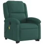 Sillón reclinable de masaje elevable terciopelo verde oscuro de , Sillones - Ref: Foro24-3204313, Precio: 285,34 €, Descuento: %