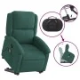 Sillón reclinable de masaje elevable terciopelo verde oscuro de , Sillones - Ref: Foro24-3204313, Precio: 285,34 €, Descuento: %
