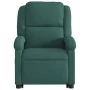 Sillón reclinable de masaje elevable terciopelo verde oscuro de , Sillones - Ref: Foro24-3204313, Precio: 285,34 €, Descuento: %