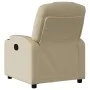 Cream Fabric Power Recliner by , Armchairs - Ref: Foro24-3204353, Price: 249,33 €, Discount: %