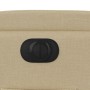 Sillón reclinable eléctrico de tela crema de , Sillones - Ref: Foro24-3204353, Precio: 244,75 €, Descuento: %
