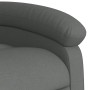 Sillón reclinable eléctrico de tela gris oscuro de , Sillones - Ref: Foro24-3204069, Precio: 243,68 €, Descuento: %