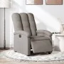 Taupe gray fabric electric recliner by , Armchairs - Ref: Foro24-3204076, Price: 241,29 €, Discount: %