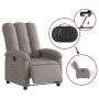 Sillón reclinable eléctrico tela gris taupé de , Sillones - Ref: Foro24-3204076, Precio: 231,40 €, Descuento: %