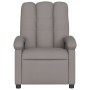 Sillón reclinable eléctrico tela gris taupé de , Sillones - Ref: Foro24-3204076, Precio: 231,40 €, Descuento: %