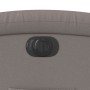 Sillón reclinable eléctrico tela gris taupé de , Sillones - Ref: Foro24-3204076, Precio: 231,40 €, Descuento: %