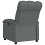 Sillón reclinable de masaje eléctrico tela gris oscuro de , Sillones - Ref: Foro24-3204081, Precio: 291,23 €, Descuento: %