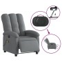 Sillón reclinable de masaje eléctrico tela gris oscuro de , Sillones - Ref: Foro24-3204081, Precio: 291,23 €, Descuento: %